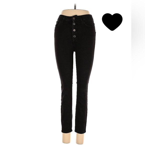EUC Zara Button fly Skinny Jeans - Picture 7 of 7